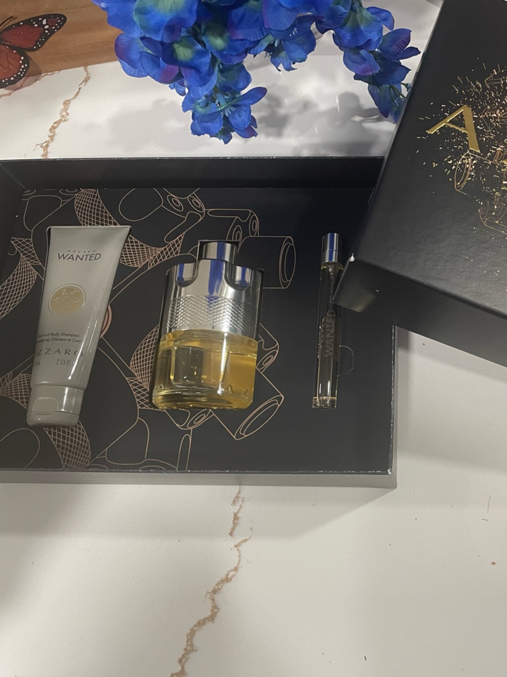 Azzaro Wanted Gift Set For Men 3pc